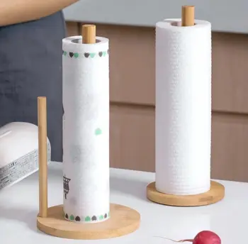 Bamboo Sleek Kitchen Serviette Holder