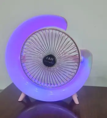 Colourful Desktop Fan Light