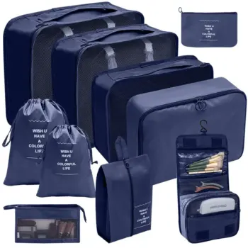 10-Piece Luggage Travel Organizers