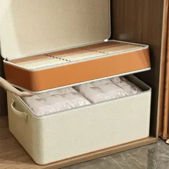 Double Layer Oxford Zipper Quilt & Clothes Storage Bag