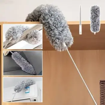 Microfiber Duster with Extra Long Telescopic Pole