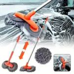 Double-Headed Car Cleaning Brush Mop