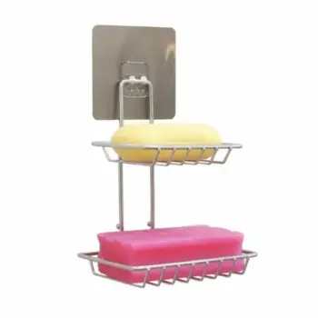 Stainless Steel Double Soap Dish