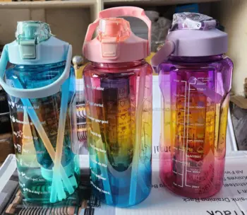 3 in 1 Motivational Water Bottle