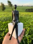 Decorative Sitting Figure Bookend