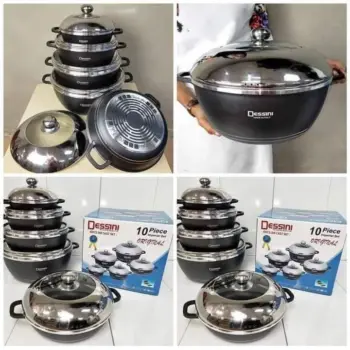Dessini 10 Piece Cookware Set