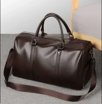 PU Leather Short Trip Travel Bag