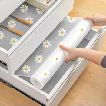 Daisy Pattern Kitchen Drawer Liners
