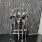 24 Pcs Silver Cutlery Set