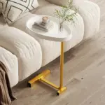 Coffee/Tea C-Shaped Side Table