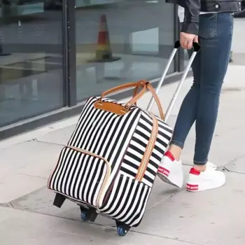 High-Quality Trolley Travel Bag with 4 Universal Wheels