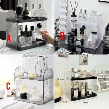 2Tier Acrylic Storage Rack