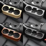 Multi-Function Car Cup Holder with Phone Slot & Side Storage