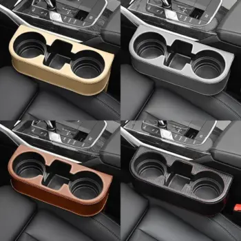 Multi-Function Car Cup Holder with Phone Slot & Side Storage