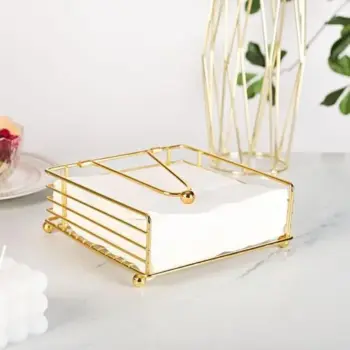 Luxury Metallic Serviette Holder