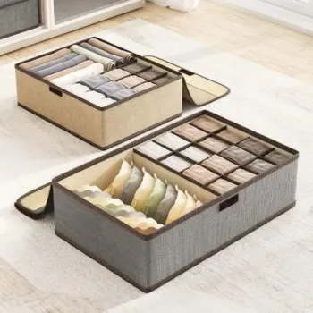 17-Grid 3in1 Undergarment Organizer with Cover