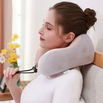 Portable U-Shape Neck Pillow Massage
