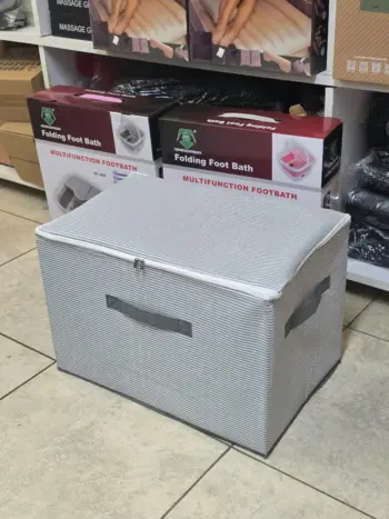Large Capacity Collapsible Zipper Storage Box