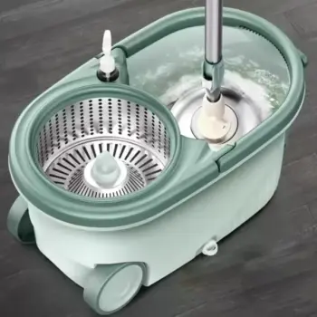 New Design Spin Mop with Wheels