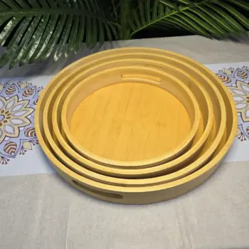 4 in 1 Multi-functional Bamboo Trays