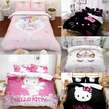 3 in 1 Cartoon Themed Kids Duvet COVER Set
