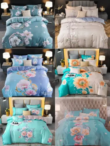 Luxury Nordic Style Cotton Microfiber Duvet Cover Sets