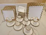 Elegant 30 Pcs Ceramic Dinner Set