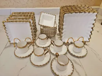 Elegant 30 Pcs Ceramic Dinner Set