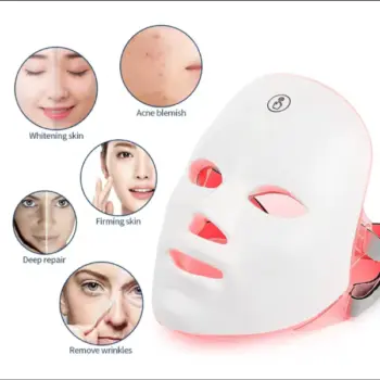 Wireless 7-Colors LED Facial Mask