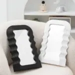 Table Top Wavy Mirror