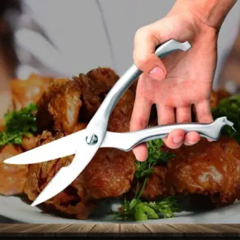 High quality kitchen steel scissors 