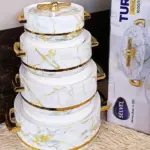 4-Piece Turkish Hot Pots Set