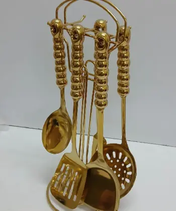 Gold Vanished Serving Spoon