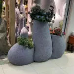 Modern 3-Piece Decorative Floor Vase Set