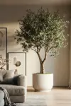 Real Touch Olive Plant with Fruits