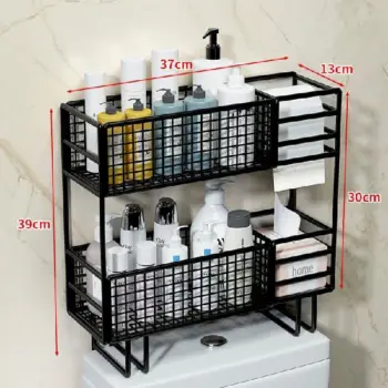 over toilet shelf