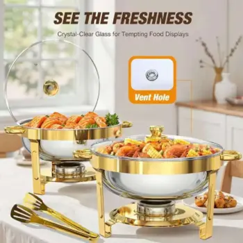 stainless steel food warmer