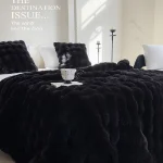 Faux Fur Bubble Blanket