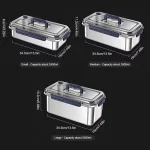 food grade stainless steel storage container